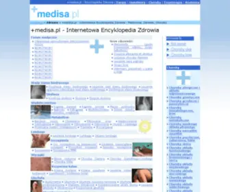 Medisa.pl(Internetowa Encyklopedia Zdrowia) Screenshot
