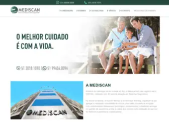 Mediscan.com.br(Medicina) Screenshot