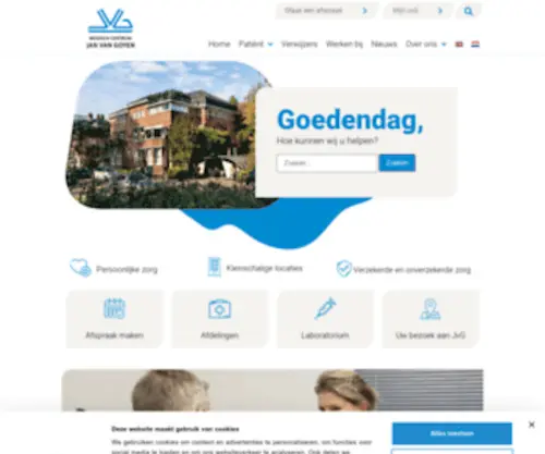 Medischcentrumjanvangoyen.nl(Medischcentrumjanvangoyen) Screenshot