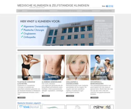 Medischeklinieken.nl(Medische Klinieken) Screenshot