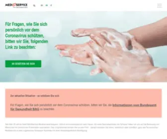 Mediservice.ch(Ihre Spezialapotheke) Screenshot