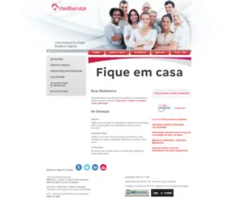 Mediservice.com.br(Mediservice) Screenshot