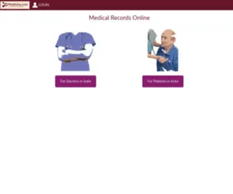 Medisha.com(Medical Records Online App for Free in India) Screenshot