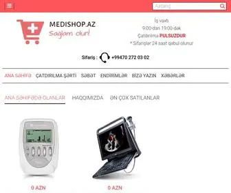Medishop.az(Медицинские товары в Баку от интернет) Screenshot