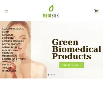 Medisilk.com(Buy Lip Fillers and Medical Supplies Globally from Medisilk) Screenshot