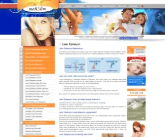 Medislim.com.tr(İzmir Lazer Epilasyon Medislim) Screenshot