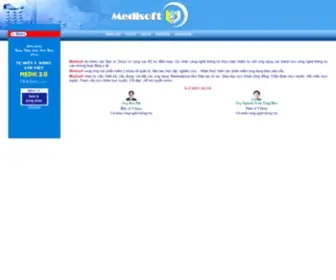 Medisoft.com.vn(WEBSITE PHAN MEM Y KHOA VIET NAM) Screenshot