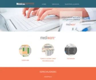 Medisoftware.com.ar(Medical software) Screenshot
