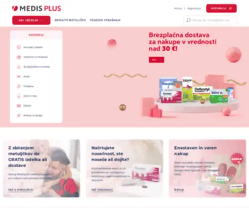 Medisplus.si(Medis Plus) Screenshot