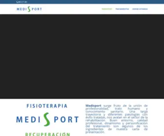 Medisport.es(Fisioterapia y Recuperación) Screenshot