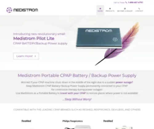 Medistrom.com(Medistrom) Screenshot