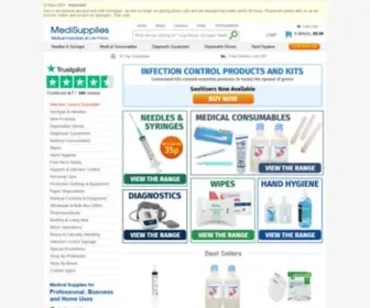 Medisupplies.co.uk(Medical Supplies & Equipment) Screenshot