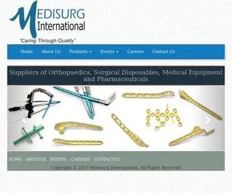 Medisurginternational.com(MEDISURG International) Screenshot