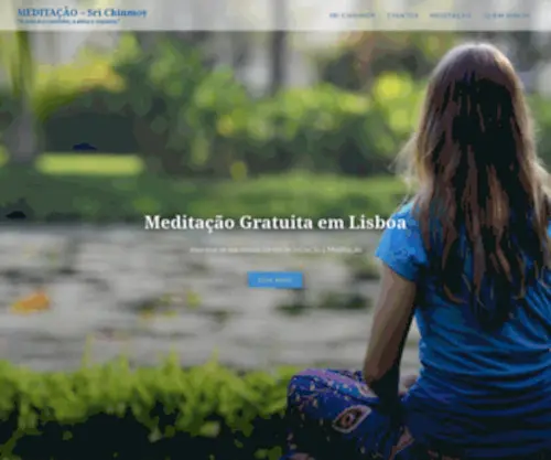 Meditacaolisboa.com(MEDITAÇÃO) Screenshot