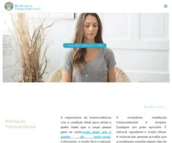 Meditacaotranscendental.com.br(Meditação Transcendental ®) Screenshot