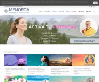 Meditaenmenorca.org(IRC Menorca) Screenshot