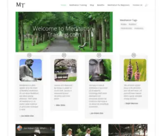 Meditation-Training.com(Meditation & innovative Tools for Unlimited Mind potential) Screenshot