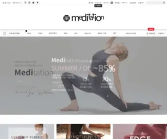 Meditations.co.kr(요가복) Screenshot