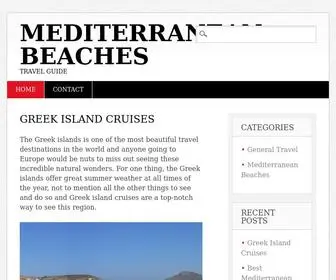 Mediterraneanbeaches.com(Mediterranean Beaches) Screenshot