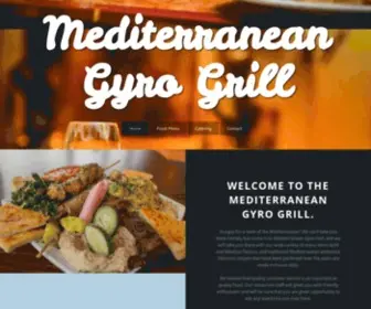 Mediterraneangyrogrill.com Screenshot