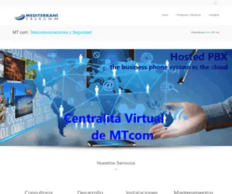 Mediterranitelecom.es(Mediterrani Telecom) Screenshot