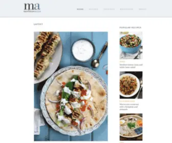 Mediterrasian.com(Showcasing the Mediterranean Diet and Asian Diet) Screenshot