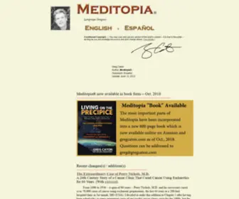 Meditopia.org(Meditopia) Screenshot