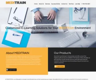 Meditrain.com(MEDITECH Training St) Screenshot