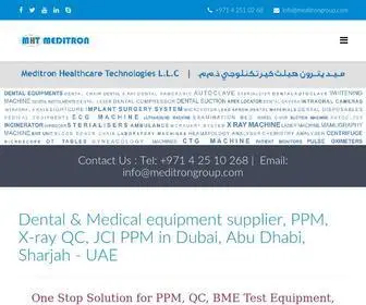 Meditrongroup.com(Meditron Healthcare technologies) Screenshot