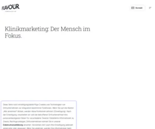 Meditrust-Marketing.de(Flavour) Screenshot