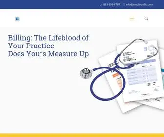 Meditrustllc.com(Medical Billing Company) Screenshot
