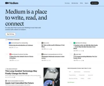 Medium0.com(Where good ideas find you) Screenshot