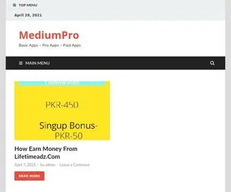 Mediumpro.xyz(Basic Apps) Screenshot