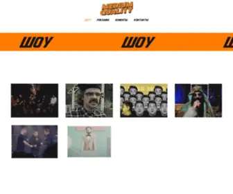 Mediumquality.ru(Medium Quality Production) Screenshot