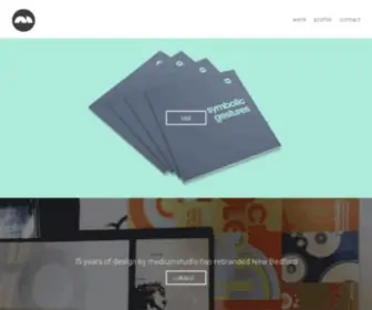 Mediumstudio.com(Graphic design) Screenshot