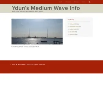 Mediumwave.info(Kalundborg 243 kHz antenna masts (2017) Screenshot