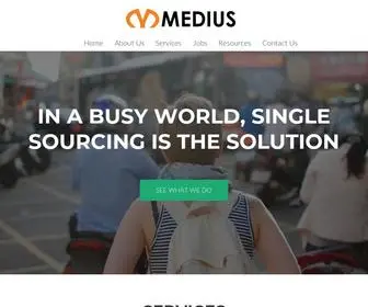 Mediuscorp.com(Medius) Screenshot