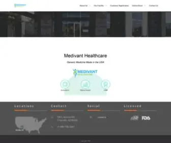 Medivanthealth.com(Automation with a human touch) Screenshot