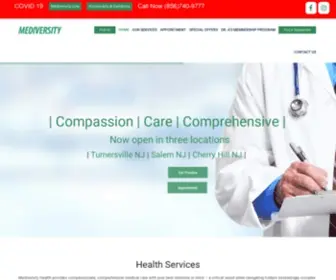 Mediversity.com(Health Services) Screenshot