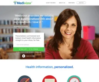 Medivizor.com(Medivizor) Screenshot