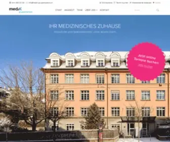 Medix-Gruppenpraxis.ch(MediX Gruppenpraxis in Zürich Wipkingen) Screenshot