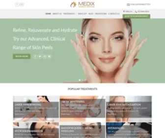 Medixskincare.com.au(Medix Skincare &amp; Laser Clinic) Screenshot