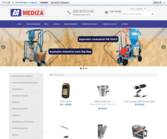 Mediza.com.br(Mediza Equipamentos Agroindustriais) Screenshot