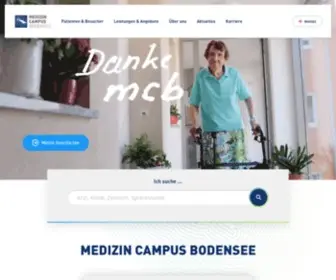 Medizin-Campus-Bodensee.de(Medizin Campus Bodensee) Screenshot