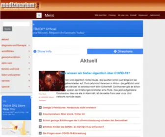 Medizinarium.de(Medizinarium liefert Gesundheits) Screenshot