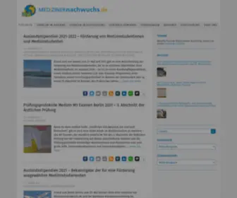 Medizinernachwuchs.de(Hier startet Ihre Mediziner) Screenshot