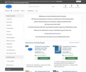 Medizintechnik-PW.de(W Medizintechnik) Screenshot