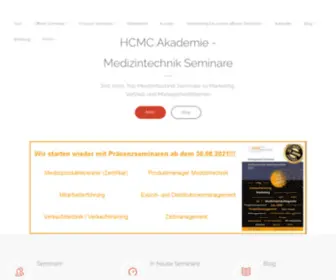 Medizintechnik-Seminare.de(Top Medizintechnik) Screenshot