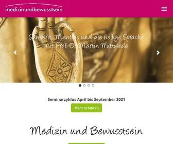 Medizinundbewusstsein.de(Medizin und Bewusstsein) Screenshot