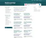 Medknowledge.de Screenshot